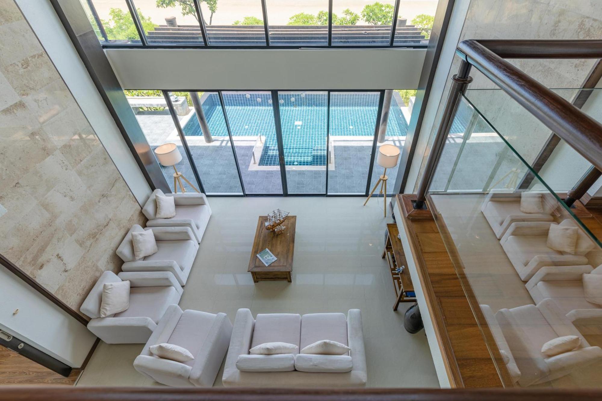 Beachfront Modern 4 Bedroom Pool Villa - Rv Hua Hin Exterior photo