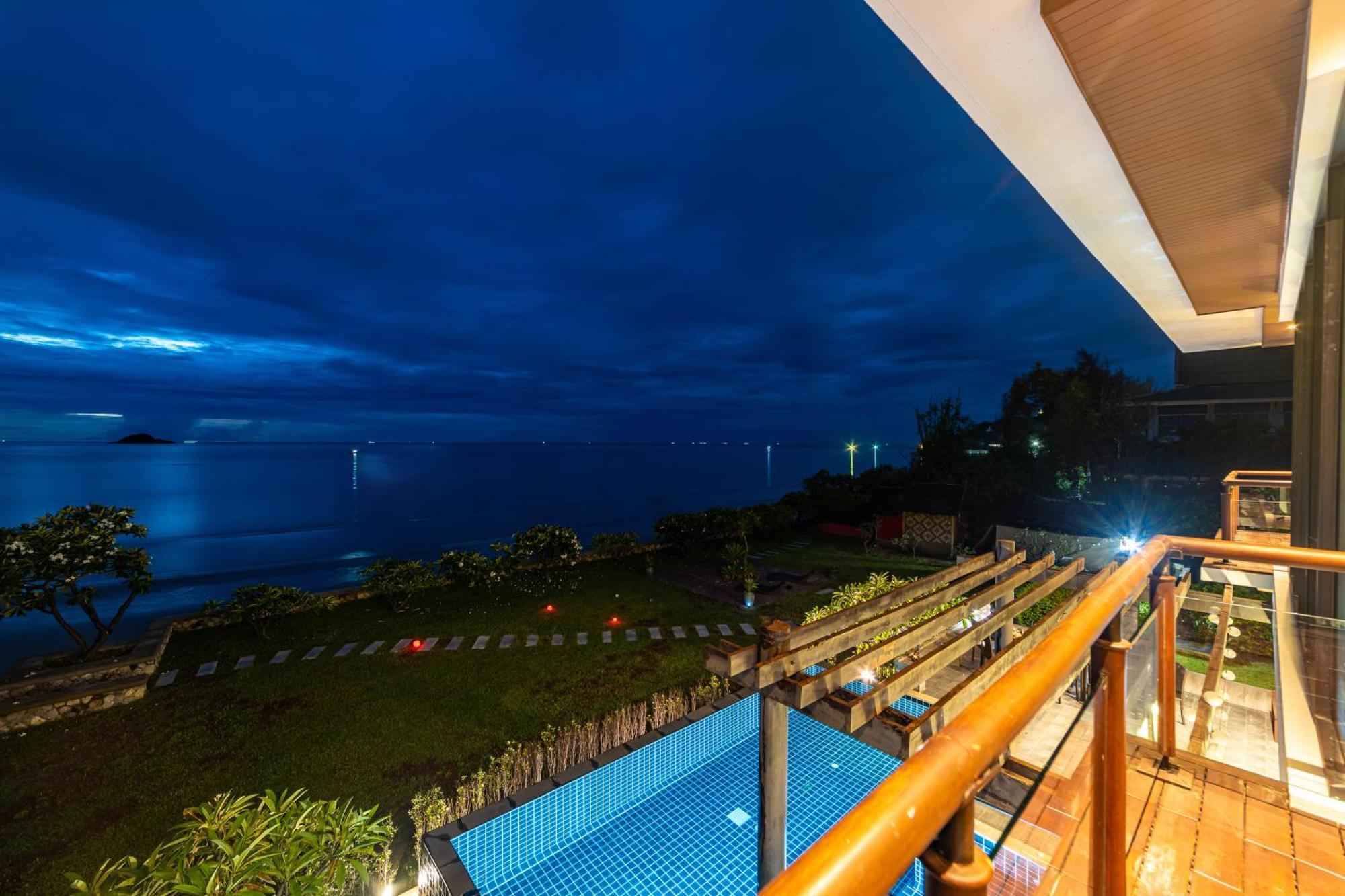 Beachfront Modern 4 Bedroom Pool Villa - Rv Hua Hin Exterior photo